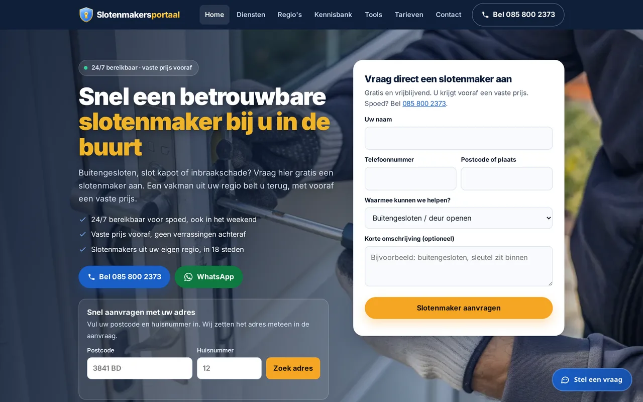 Slotenmakersportaal