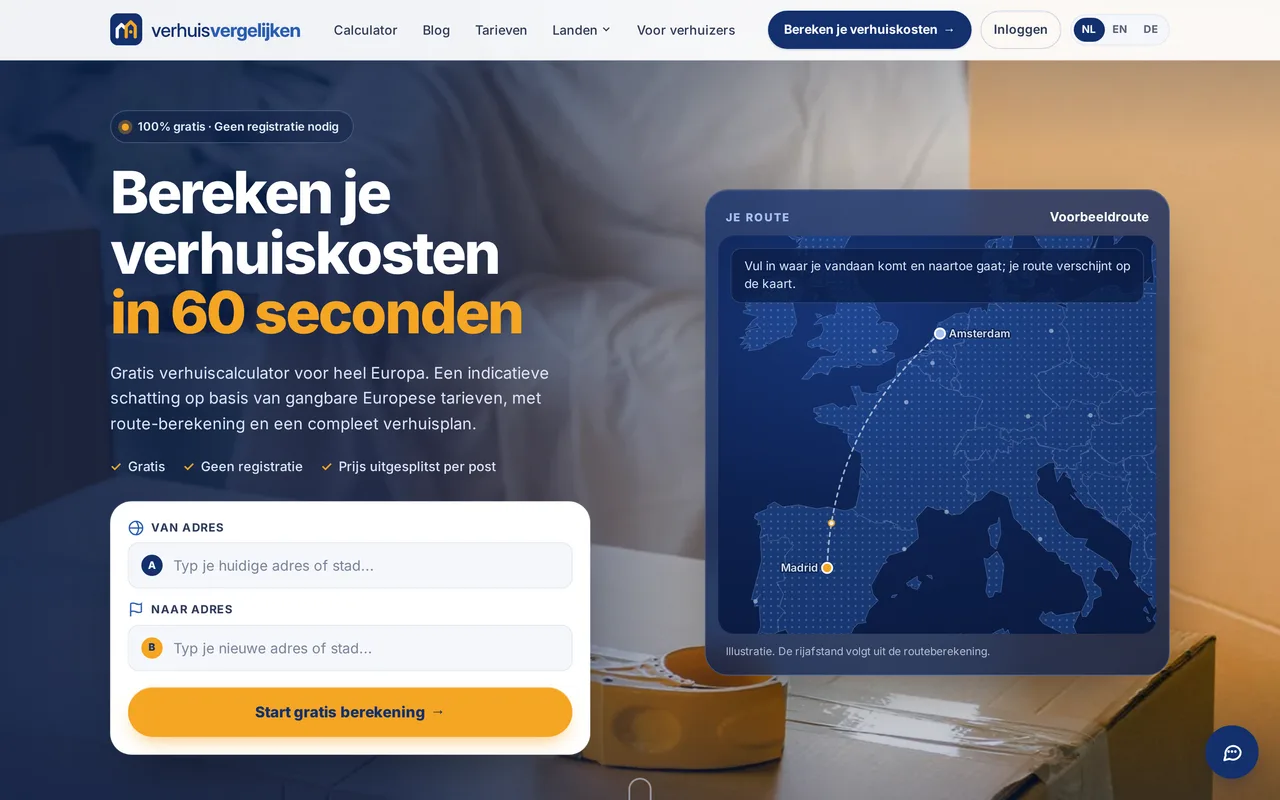 Verhuisvergelijken